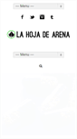 Mobile Screenshot of lahojadearena.com